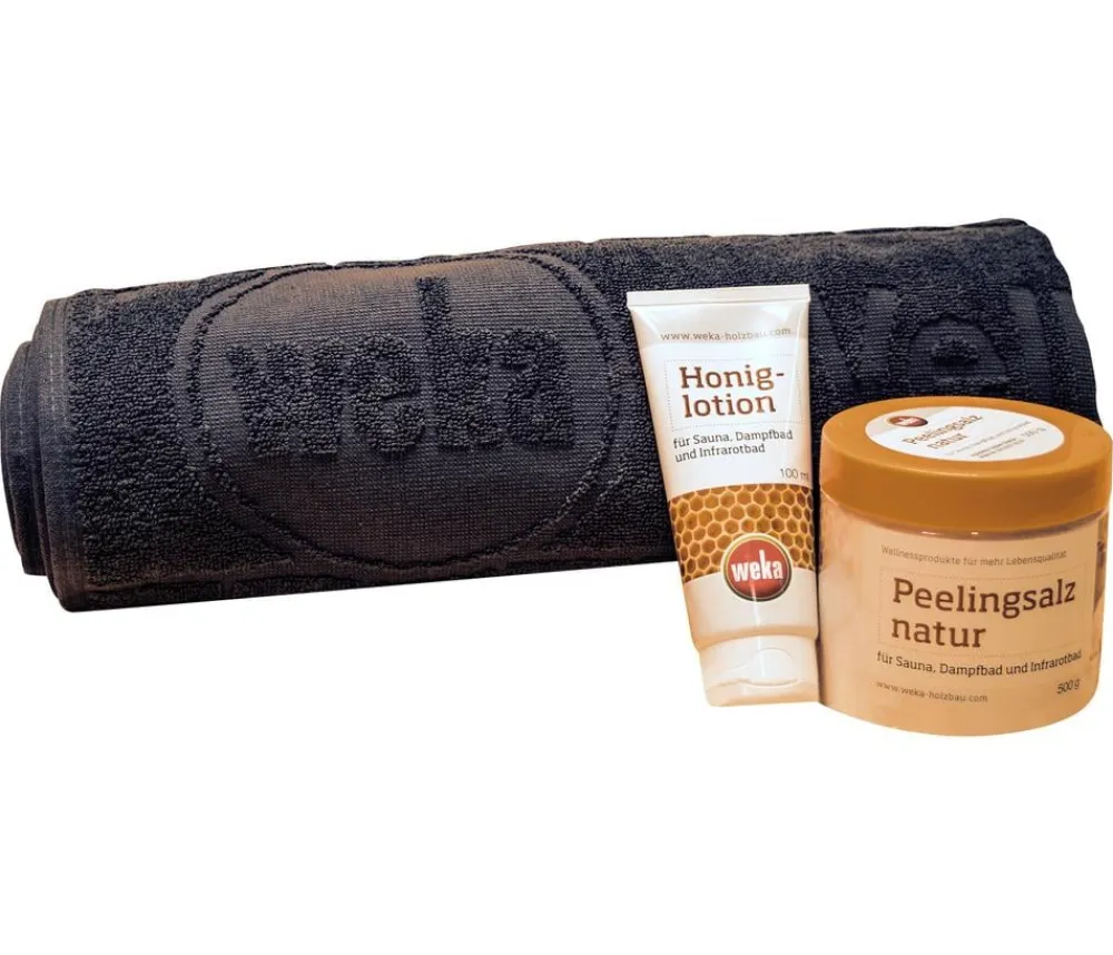 Weka Saunas & Infrarotkabinen - Geschenk-Set "Verwöhn dich", 3-teilig