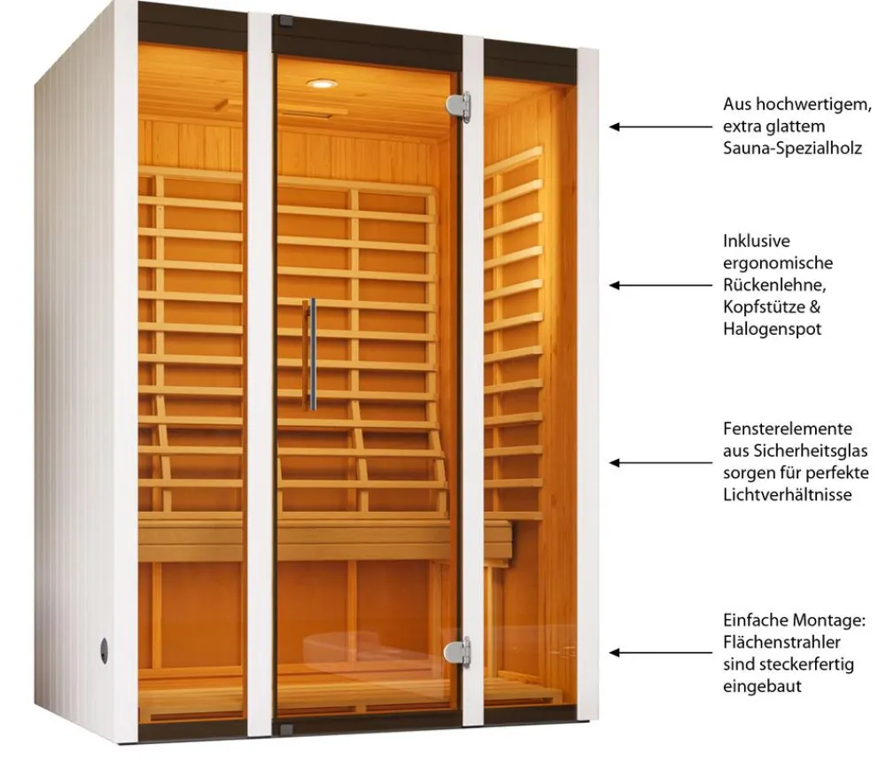 Weka Saunas & Infrarotkabinen > Infrarotkabine Osby