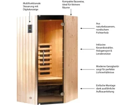 Weka Saunas & Infrarotkabinen > Infrarotkabine Tanilla Eck