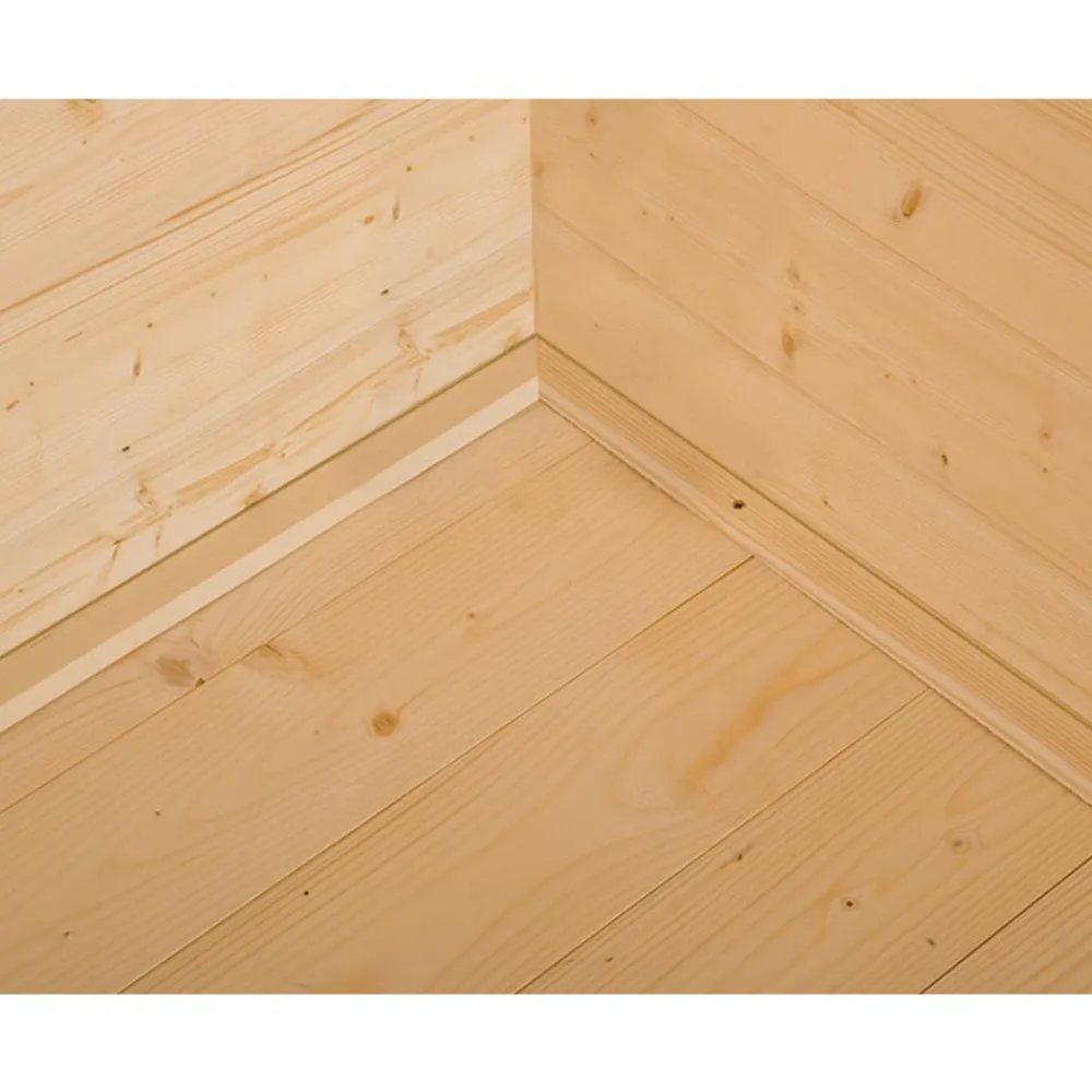 Weka Massivholzboden für Gerätehaus 209 Gr. 1,5 Natur Outlet