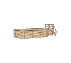 Weka Pools & Whirlpools > Massivholzpool 594 Gr. 1