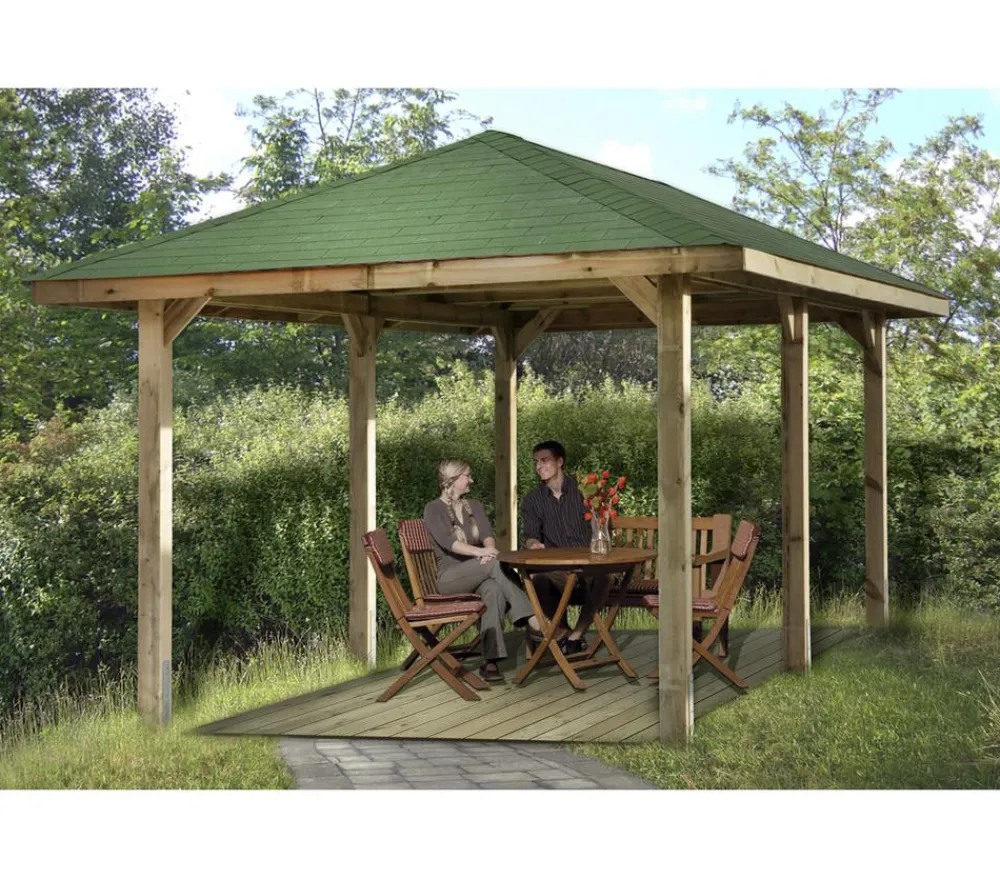 Weka Carports & Garagen|Pergolen > Premium-Carport 651 Gr. 1, ca. B584/H291/T333 cm