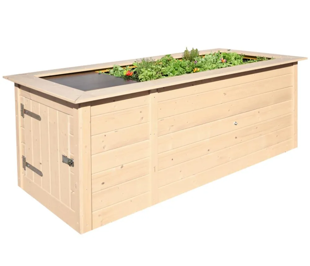 Weka Hochbeete & Frühbeete > Profi-Hochbeet 669 C, ca. B205/H81/T91,7 cm