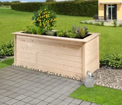 Weka Profi-Hochbeet 669 C, ca. B217,6/H81/T92 cm Natur Outlet