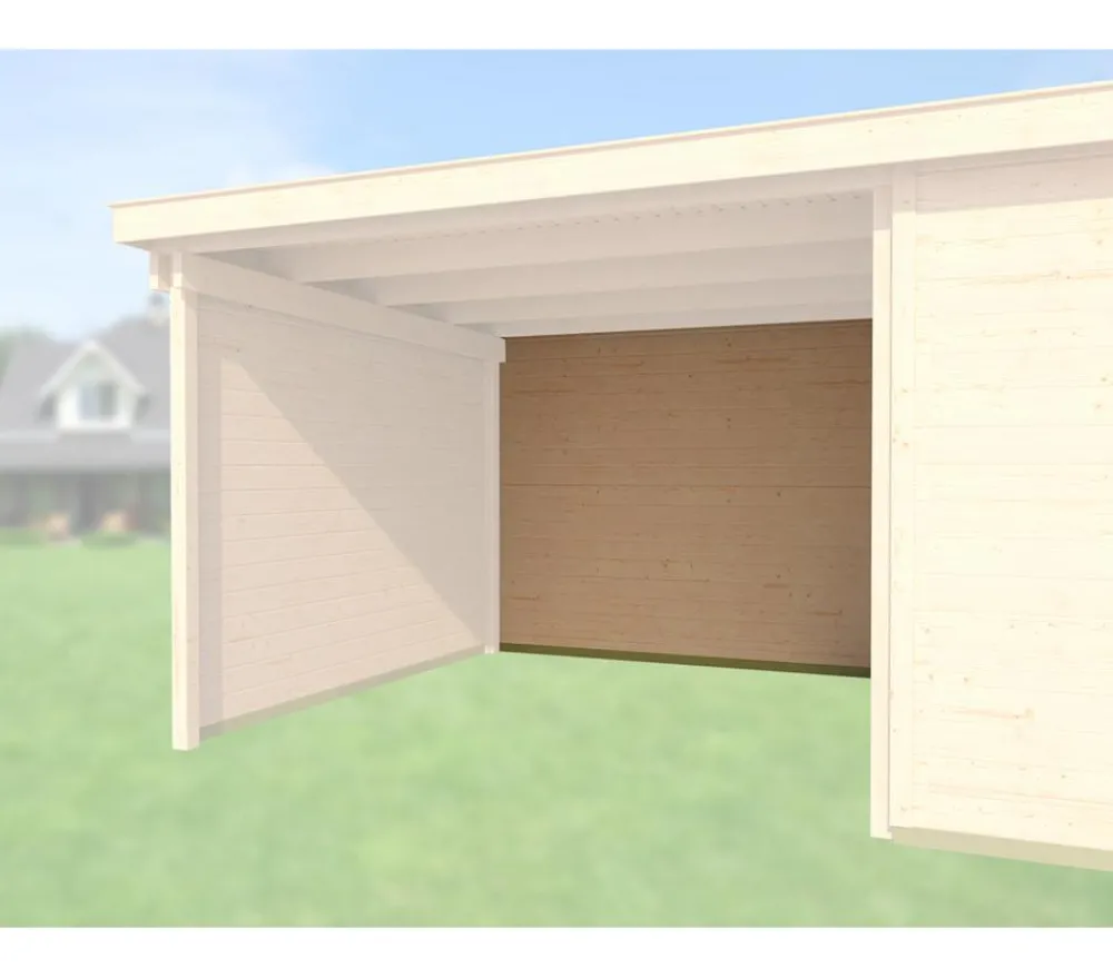Weka Rückwand für Anbauten, 300 cm Natur Discount