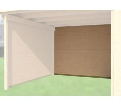 Weka Anbauten - Rückwand für Anbauten, 150 cm Natur
