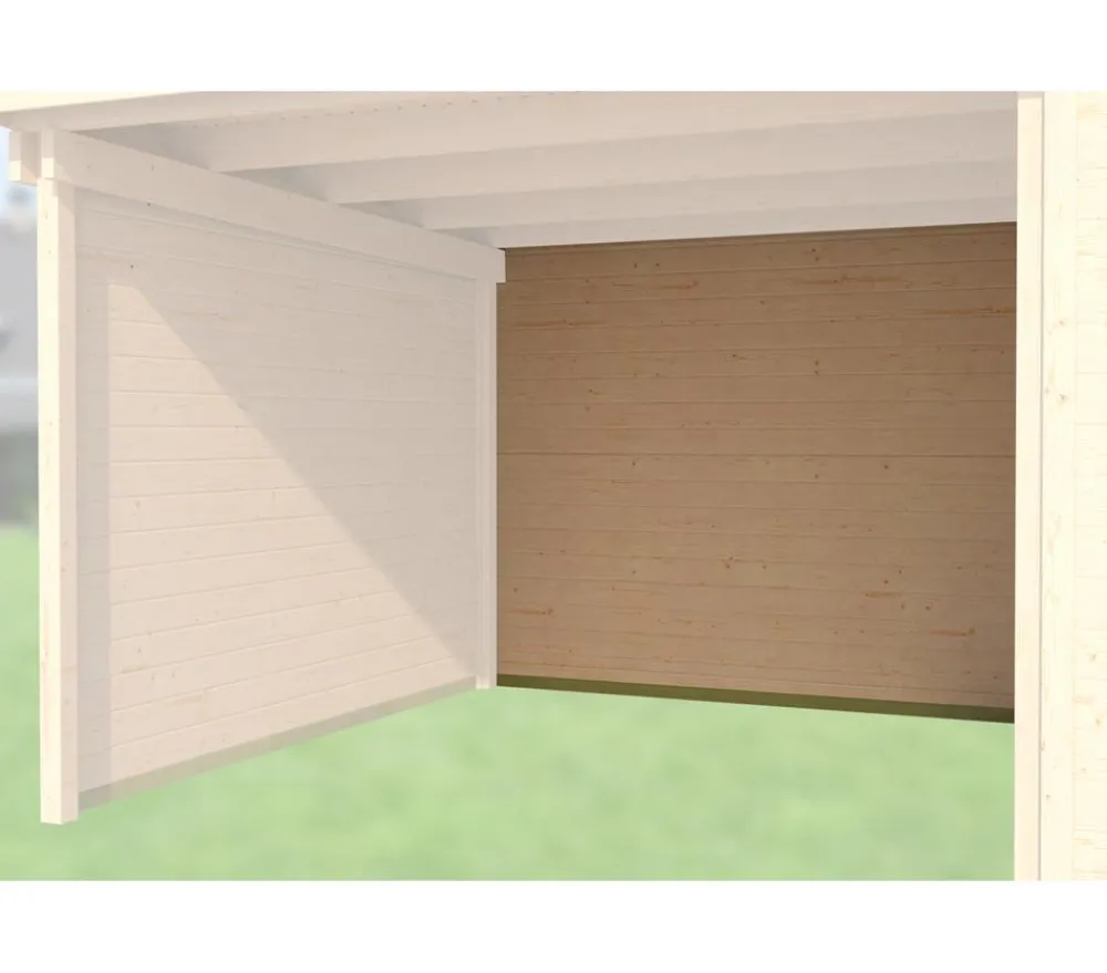 Weka Anbauten - Rückwand für Anbauten, 150 cm Natur