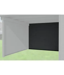 Weka Anbauten - Rückwand für Anbauten, 150 cm Dunkelgrau