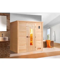 Weka Saunas & Infrarotkabinen > Sauna Bergen mit Holztür