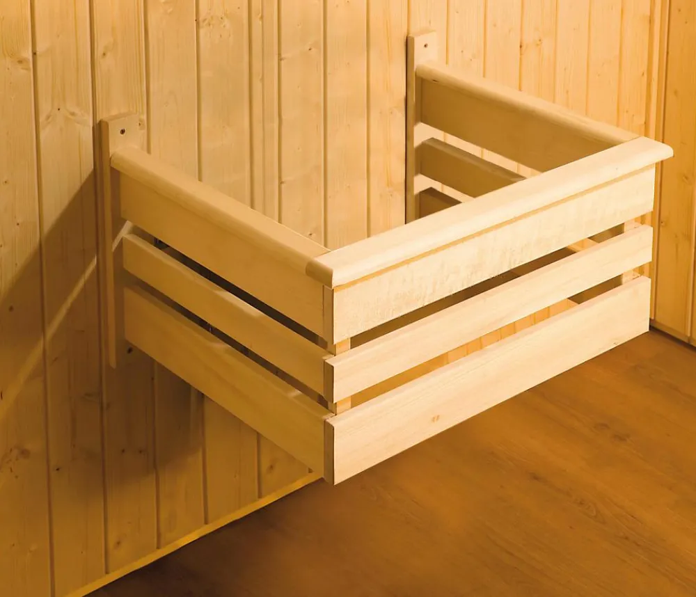Weka Sauna Bergen mit Holztür Natur Best