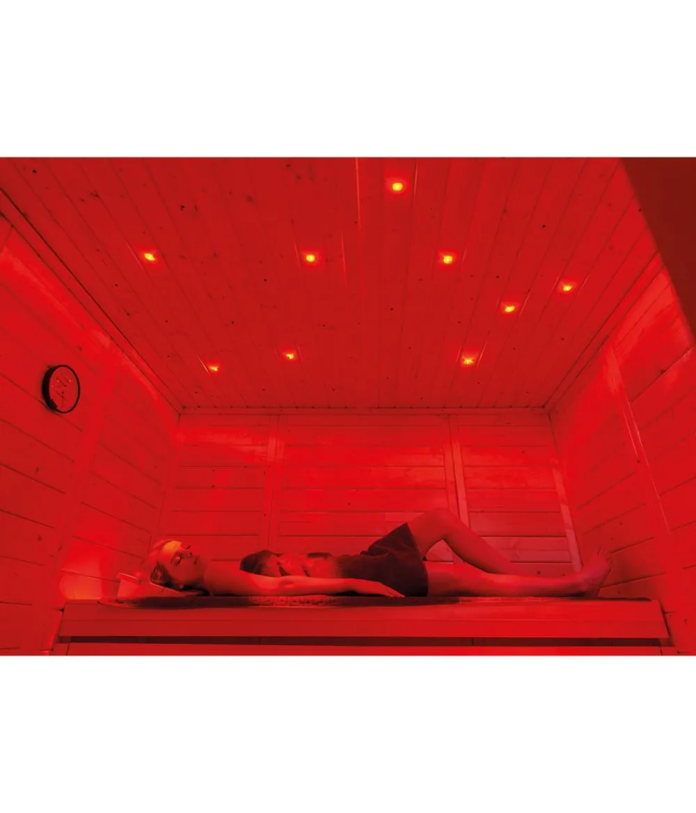 Weka Saunas & Infrarotkabinen - Sauna Kemi Panorama inkl. Ofen, ca. B162/H200/T193 cm Natur