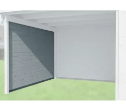 Weka Seitenwand für Anbauten, 300 cm Grau Sale