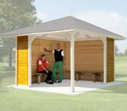 Weka Anbauten > Sitzgelegenheit, für Gartenoase 651 Gr. 2