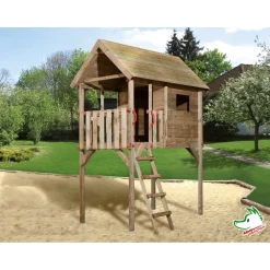 Weka Gartenspielgeräte > Tabaluga Kinderstelzenhaus 815, ca. B125/H332/T235 cm