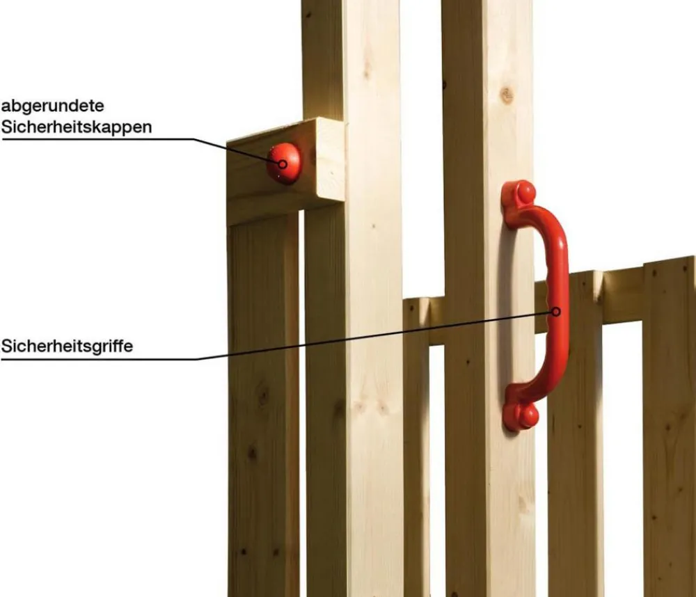 Weka Gartenspielgeräte - Tabaluga Spielturm 816 D Natur