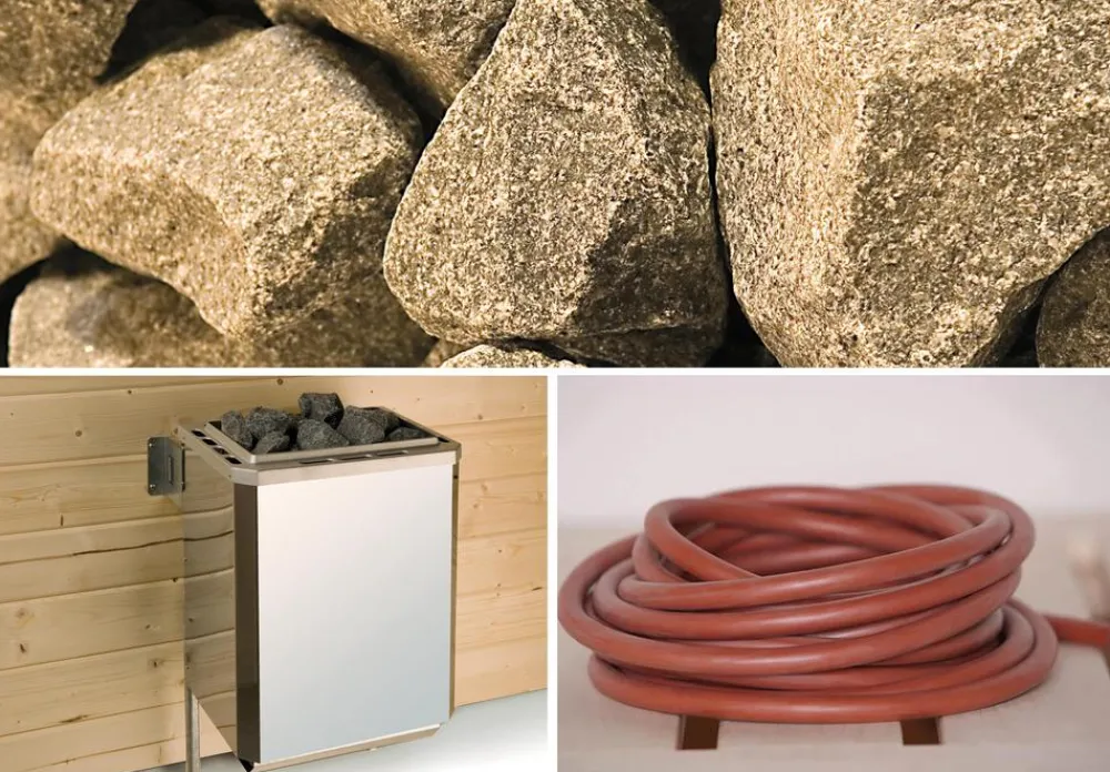 Weka Technikpaket Saunahaus Serie 533 OS Silber New