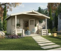 Weka Weekendhaus 138 Gr. 1, ca. B450/H299/T514 cm Natur Online