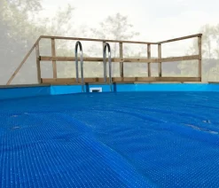 Weka Wärmeabdeckplane für Pool 595 Blau Best