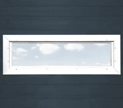 Weka Fenster & Türen - Zusatzfenster feststehend, ca. B125/H40 cm Weiß