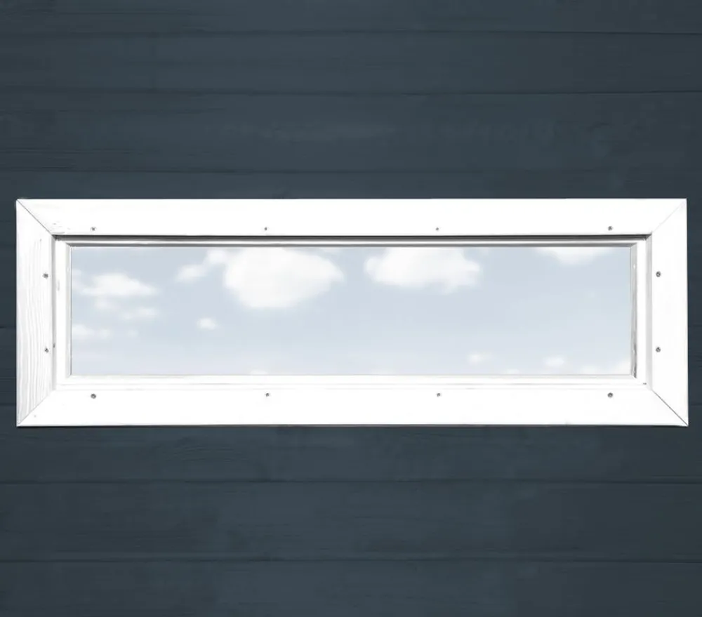 Weka Fenster & Türen - Zusatzfenster feststehend, ca. B125/H40 cm Weiß