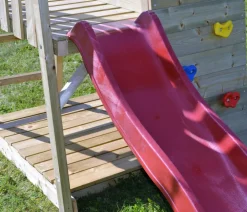 Wendi Toys Gartenspielgeräte - Spielturm Hase, ca. B110/H270/T260 cm Natur