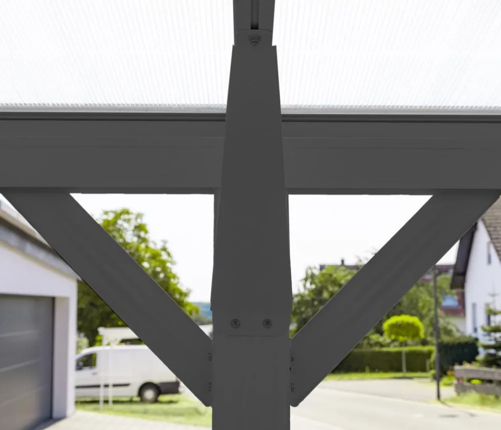 Westmann Carports & Garagen > Aluminium-Carport Bergen