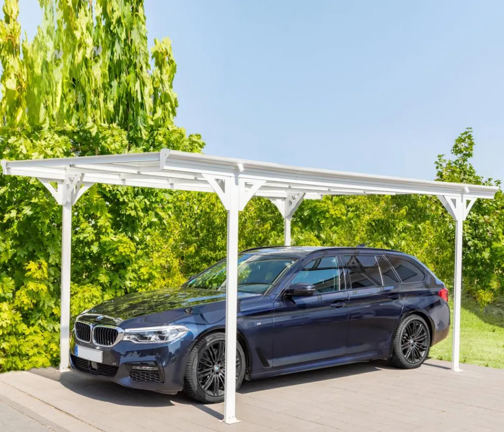Westmann Carports & Garagen > Aluminium-Carport Helsinki, ca. B305/H232/T503 cm