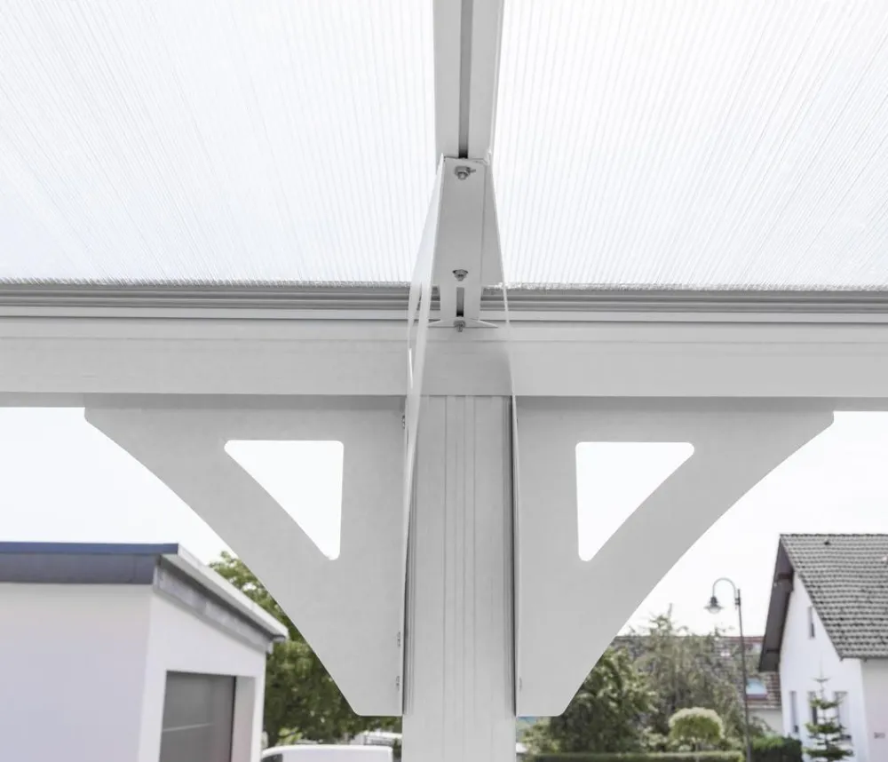 Westmann Carports & Garagen > Aluminium-Carport Helsinki, ca. B305/H232/T503 cm