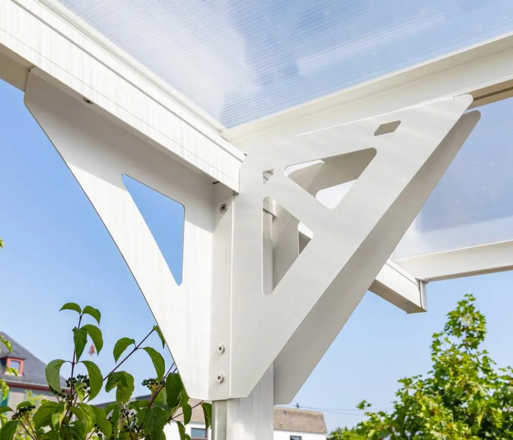 Westmann Carports & Garagen > Aluminium-Carport Helsinki, ca. B305/H232/T503 cm