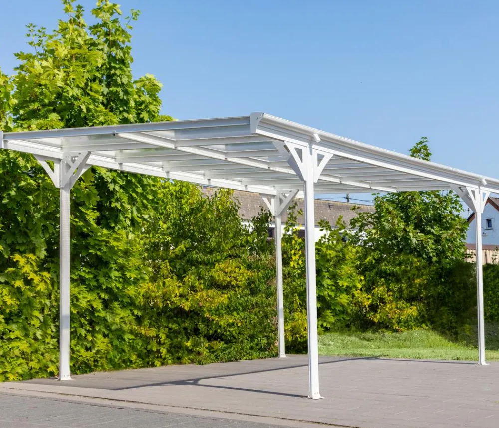 Westmann Carports & Garagen > Aluminium-Carport Helsinki, ca. B305/H232/T503 cm