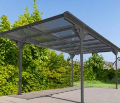 Westmann Aluminium-Carport Helsinki, ca. B305/H232/T503 cm Anthrazit