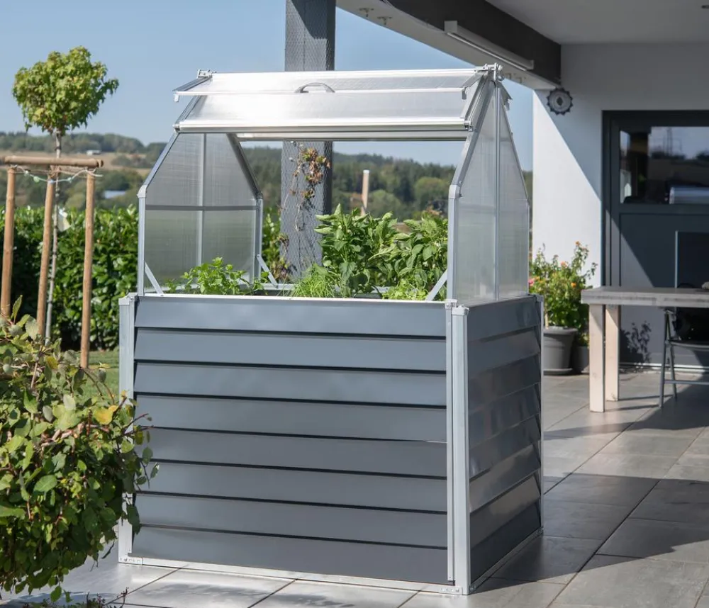 Westmann Hochbeete & Frühbeete - Hochbeet Store & Grow, ca. B120/H169/T120 cm