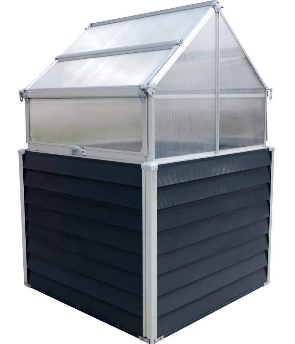 Westmann Hochbeete & Frühbeete - Hochbeet Store & Grow, ca. B120/H169/T120 cm