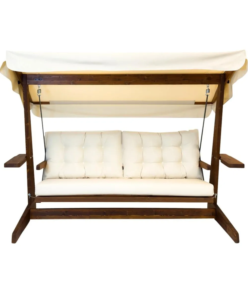 Westmann Hollwoodschaukel Viva 2400, ca. B237/H175/T115 cm Beige New