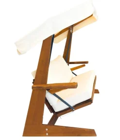 Westmann Hollwoodschaukel Viva 2400, ca. B237/H175/T115 cm Beige New