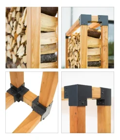 Westmann Kaminholzregal Michel Natur Clearance