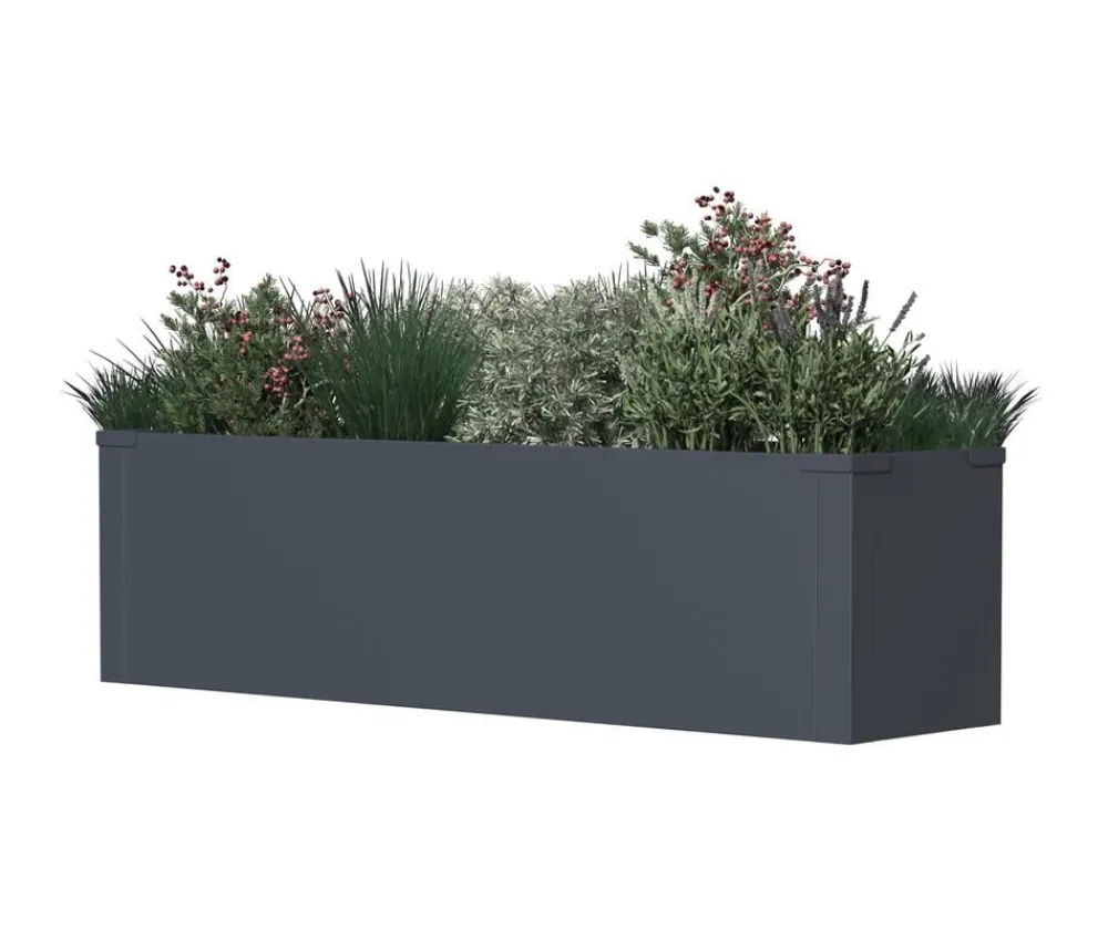 Westmann Metall-Pflanzkasten Talus, Anthrazit Sale
