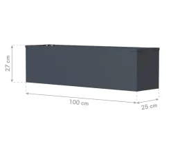Westmann Metall-Pflanzkasten Talus, Anthrazit Sale
