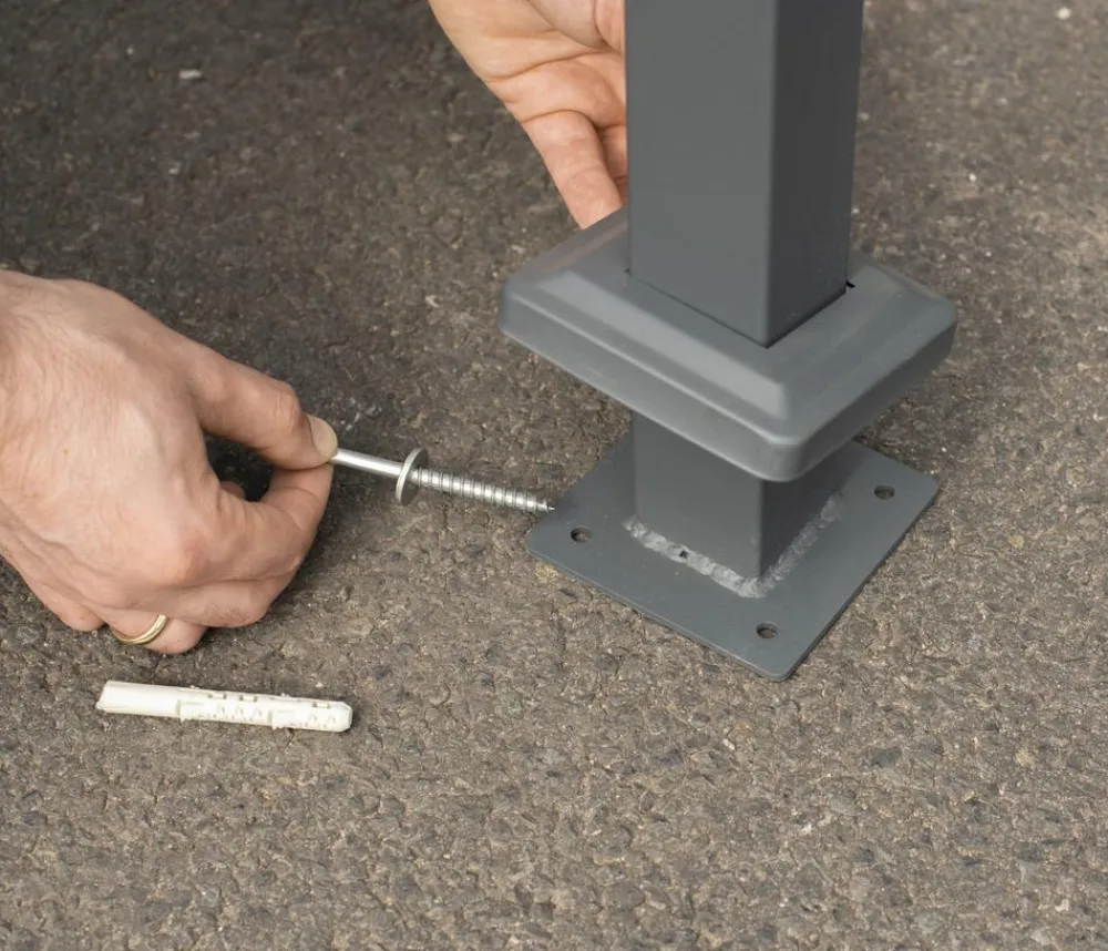 Westmann Mülltonnenboxen > Mülltonnenverkleidung Planum 5er Box, ca. B410/H120/T90 cm