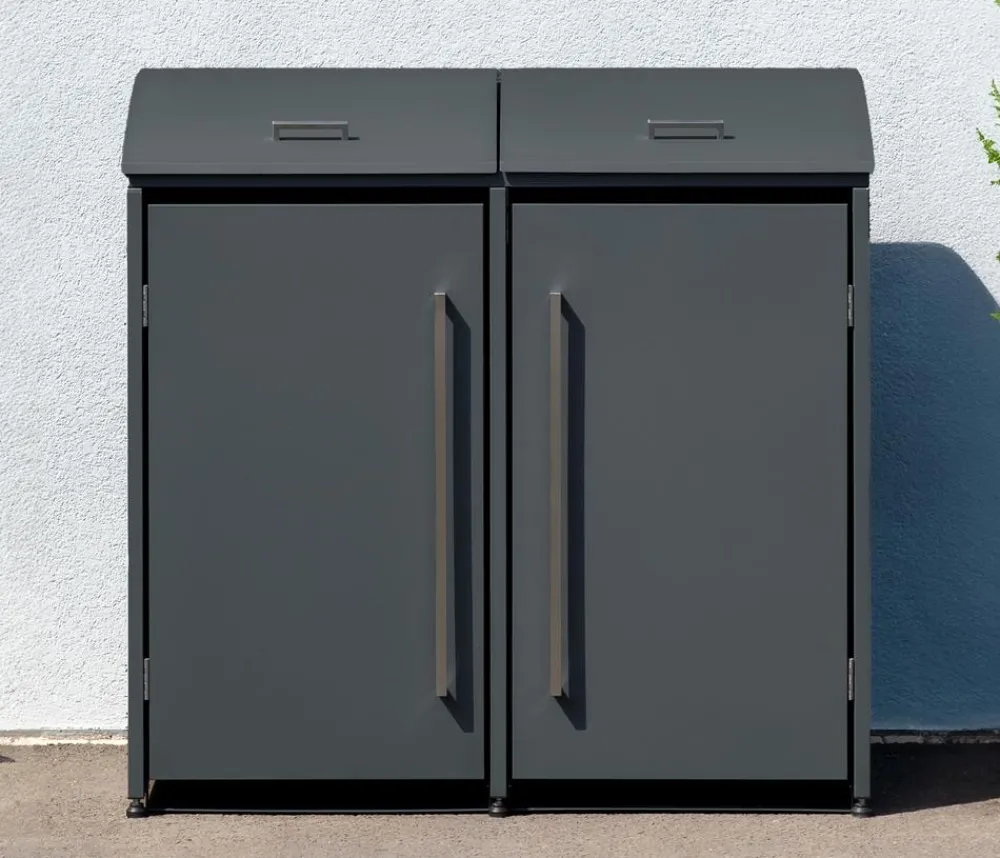 Westmann Aufbewahrungsboxen|Mülltonnenboxen > Mülltonnenverkleidung Moderna