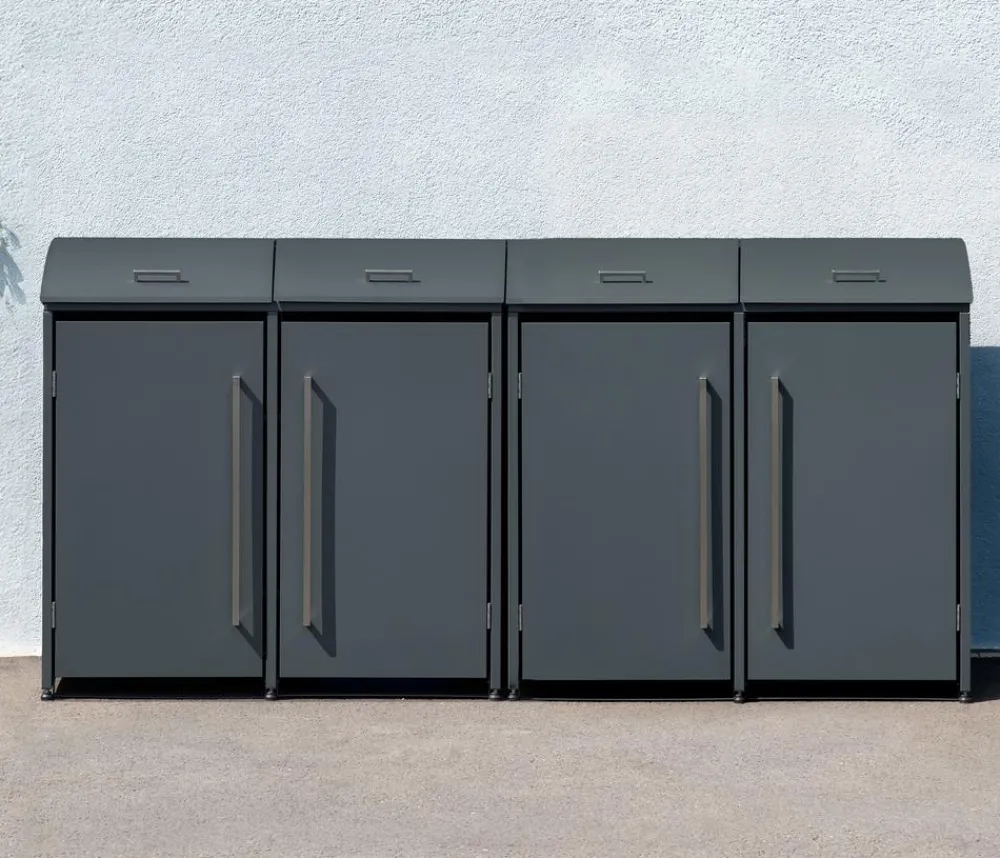 Westmann Aufbewahrungsboxen|Mülltonnenboxen > Mülltonnenverkleidung Moderna
