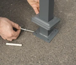 Westmann Mülltonnenboxen > Mülltonnenverkleidung Planum 3er Box, ca. B250/H150/T90 cm