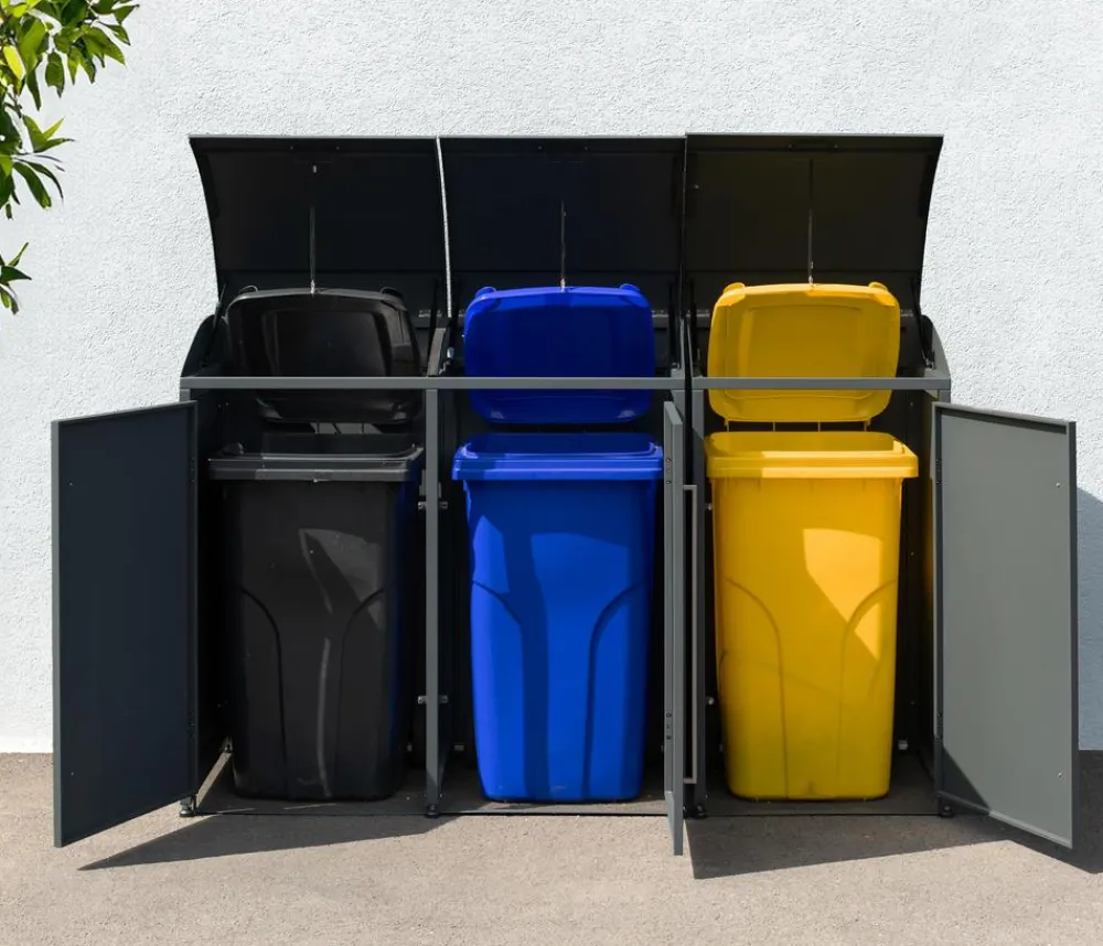 Westmann Mülltonnenverkleidung Moderna Anthrazit Hot