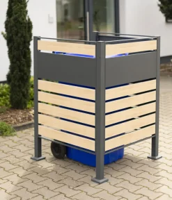 Westmann Mülltonnenverkleidung Planum 1er Box, ca. B90/H120/T Natur Outlet