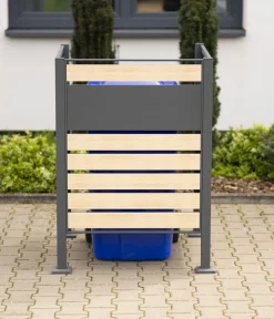 Westmann Mülltonnenverkleidung Planum 1er Box, ca. B90/H120/T Natur Outlet