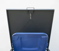 Westmann Mülltonnenverkleidung Kubus 1er Box, ca. B68/H116/T80 cm Anthrazit