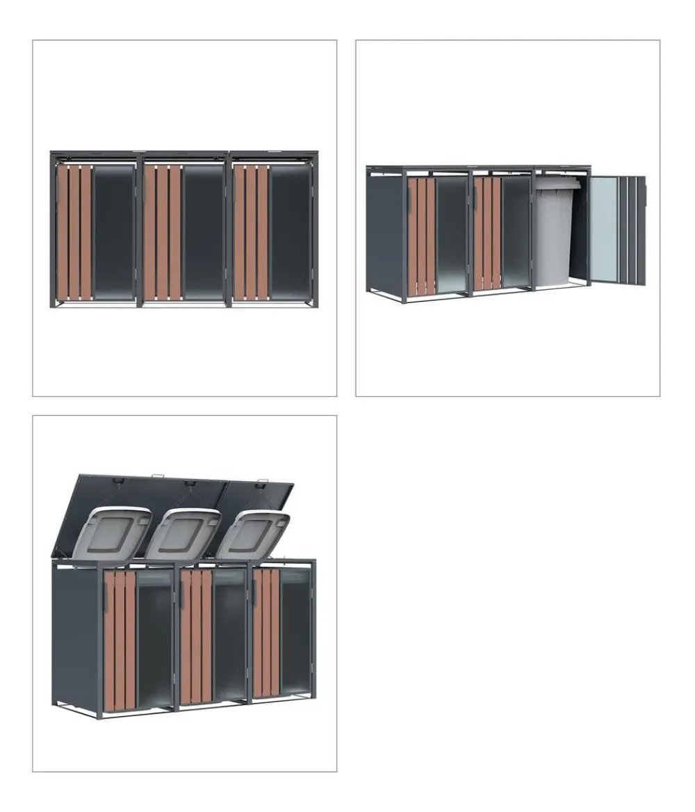 Westmann Mülltonnenverkleidung Status Outlet
