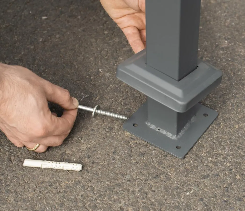 Westmann Mülltonnenboxen - Mülltonnenverkleidung Planum 4er Box, ca. B330/H120/T90 cm Natur