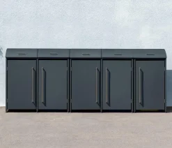 Westmann Aufbewahrungsboxen|Mülltonnenboxen - Mülltonnenverkleidung Moderna Anthrazit