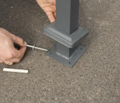 Westmann Mülltonnenboxen - Mülltonnenverkleidung Planum 3er Box, ca. B250/H120/T90 cm Anthrazit
